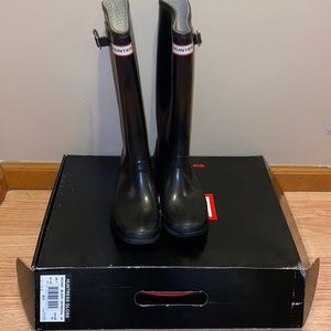 WIDE CALF HUNTER RAIN BOOTS